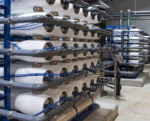 تصفیه آب به روش اسمز معکوس